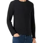 Teddy Smith Tucker 2 ML T-Shirt, Noir, XL Homme