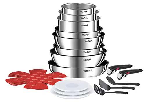 Tefal Ingenio Batterie de cuisine 20 pièces, Poêles