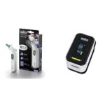 Thermomètre auriculaire Braun ThermoScan 3 IRT3030 & Oxymètre de pouls 1 de YK-81CEU