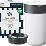 Tommee Tippee Poubelle à couches Twist and Click Protection anti-odeurs et anti-germes garantie