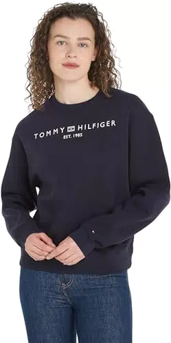 Tommy Hilfiger Logo Mdrn Reg Corp C-NK Swtshrt Sweatshirts