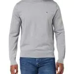Tommy Hilfiger Pull Homme 1985 Sans Capuche, Gris