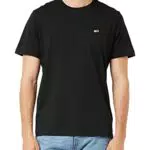 Tommy Jeans T-Shirt Homme Manches Courtes TJM Classic Encolure Ronde