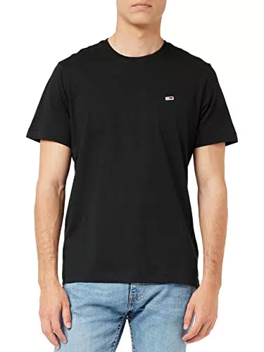 Tommy Jeans T-Shirt Homme Manches Courtes TJM Classic Encolure Ronde