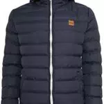 Urban Classics Homme Basic Bubble Jacket, Navy/White/Navy