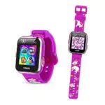 VTech - KidiZoom SmartWatch DX2 Fuchsia Licorne, Montre Digitale Enfant