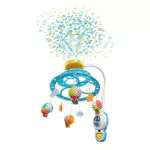 VTech - Lumi Mobile Nuit Étoilée, Mobile Musical Lit Bébé avec Télécommande