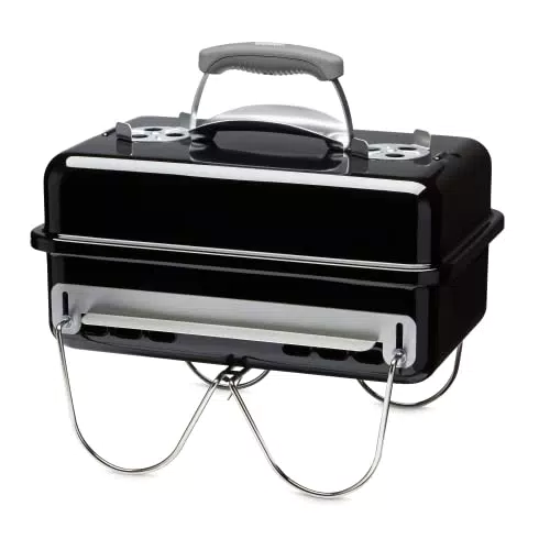 Weber Barbecue à Charbon Portable Go-Anywhere - Barbecue de Camping sur Table