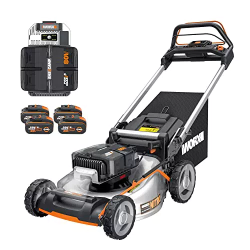 WORX NITRO-Tondeuse à gazon Brushless sans fil 80V-4