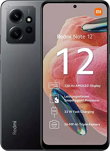Xiaomi Redmi Note 12 - Smartphone 4Go RAM 128Go ROM