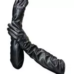 YISEVEN Femme Nouveau Hiver Gants d'Opéra en Cuir de Mouton Véritable Écran Tactile Chaud Laine Doublée Élégante de Coude Long Thermique de Travail Sac Cadeau