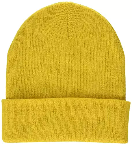 Amazon Essentials Bonnet en Tricot côtelé à Revers Mixte Adulte