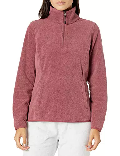 Amazon Essentials Polaire Zippée Trois Quart À Manches Longues Coupe Classique Femme