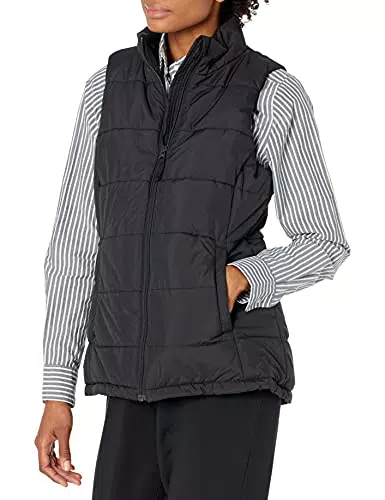Amazon Essentials Veste Doudoune Épaisseur Moyenne Femme