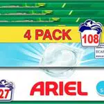 Ariel All-in-1 Pods Lessive Capsules, 108 Lavages, lot de 4