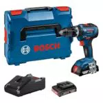 Bosch Professional 18V System Perceuse-visseuse à Percussion GSB 18V-55 06019H5305 Bleu