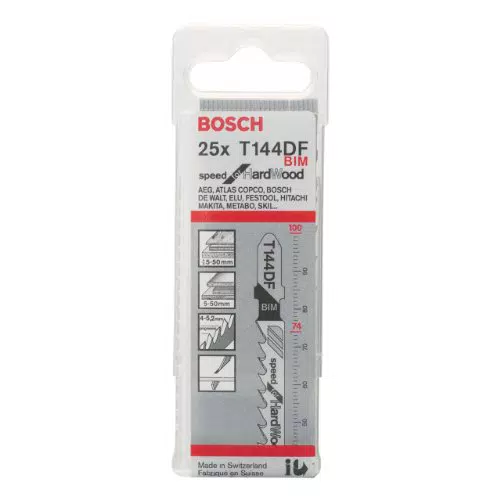Bosch Professional 100x Lames de scie sauteuse Expert 'Wood 2-Side Clean' T 308 B
