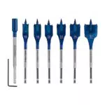 Bosch Professional Coffret de 7x mèches plates Expert SelfCut Speed