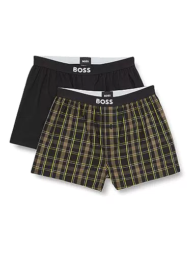 BOSS 2P Boxer Ew Short Pyjama, Open Yellow751, XL Homme