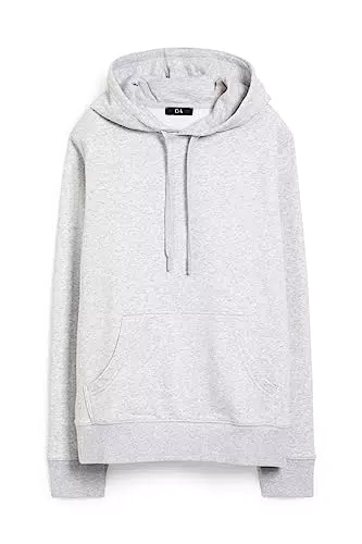 C&A Sweat à Capuche Femmes Gris Clair chiné 2X