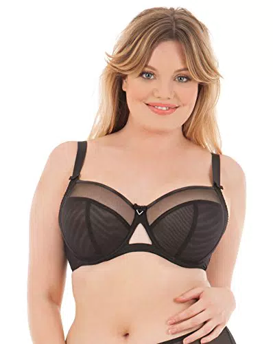 Curvy Kate Victory Balcony Bra, Soutien-Gorge Femme Noir 90H
