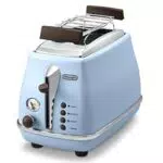 De'Longhi CTOV2103.AZ Grille-pain de 2 tranches Bleu/Azur 900 W