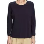 ESPRIT 083ee1k331 T-Shirt, Bleu Marine, XL Femme