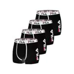 Fila Boxer Homme Coton, Calecon Homme, Maille Aérée
