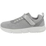 Geox Fille J Aril Girl D Sneakers, Silver/Lilac