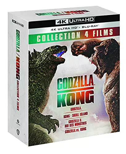 Godzilla & Kong : Collection 4 Films