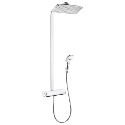 hansgrohe Raindance E - Colonne de douche avec mitigeur thermostatique