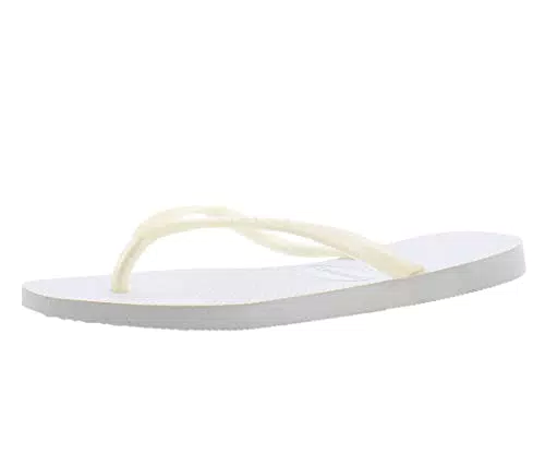 Havaianas Slim Femme, Blanc, 33/34
