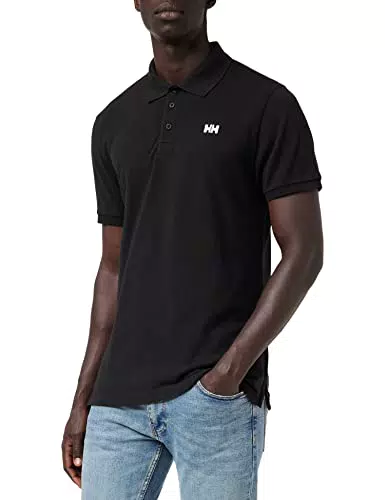 Helly Hansen 33980_990 Polo à manches courtes Homme Noir FR : S