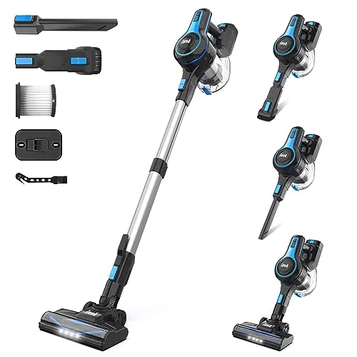 INSE Aspirateur sans Fil, Aspirateur Balai sans Fil Puissant 20000pa