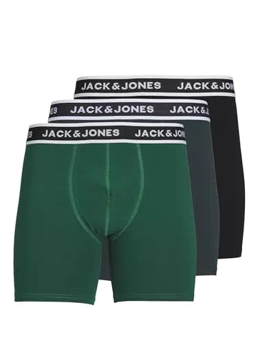 JACK & JONES Boxers Lot de 3 Articles Robustes Magical Forest XL Magical Forest X
