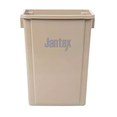 Jantex Poubelle de cuisine Beige 56 l