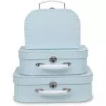 Jewelkeeper - Valises en carton, lot de 3 - Boîtes cadeaux emboîtables pour jouets