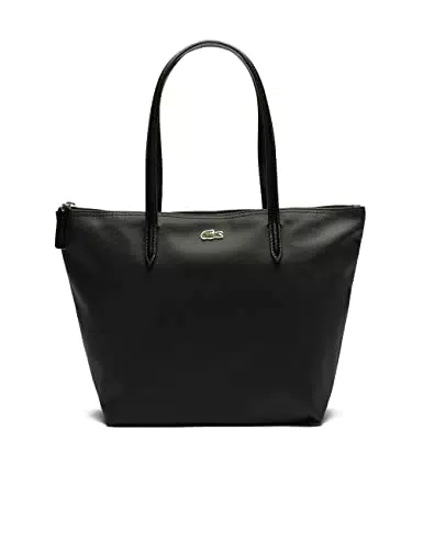 Lacoste Petit Sac Cabas Concept Femme Noir Portefeuille Concept Femme Noir