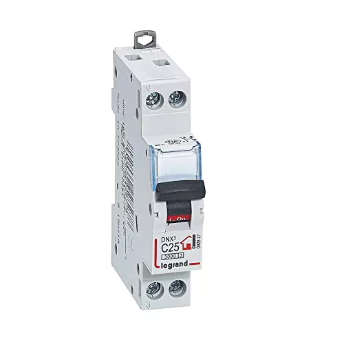 Legrand - Disjoncteur Phase + Neutre - 25A - bornes à vis - 1 module