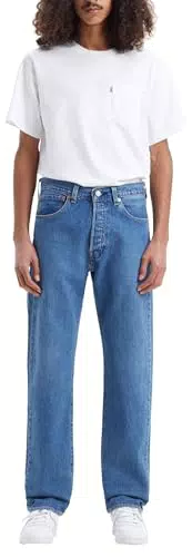 Levi's 501 Original Fit Jeans Homme, Medium Indigo Worn In