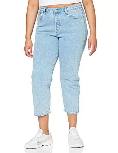 Levi's Plus Size 501 Crop Jeans Femme Samba Tango Surge 24