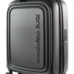 Mandarina Duck Logoduck + Trolley Cabin Black 40 X 55 X 20