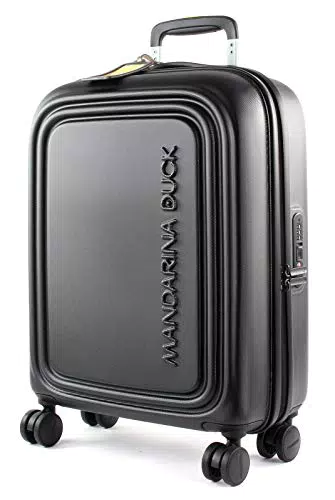Mandarina Duck Logoduck + Trolley Cabin Black 40 X 55 X 20