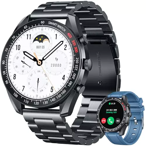 Montre Connectée Homme Bluetooth Appel: Smartwatch Sport 1