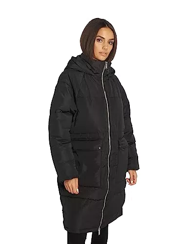 Only Doudoune Longue oversize Manteau Black s Black 1 s