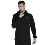PUMA Train All Day Pwrfleece Fermeture Éclair intégrale Sudation Homme