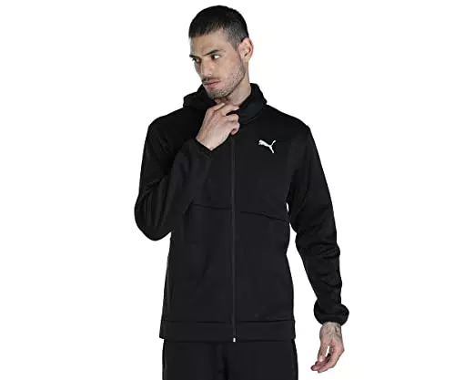 PUMA Train All Day Pwrfleece Fermeture Éclair intégrale Sudation Homme
