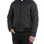 REPLAY M8351 Blouson, Noir, M Homme