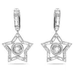 Swarovski Anneaux D'Oreilles Stella, Boucles D'Oreilles Forme Étoile