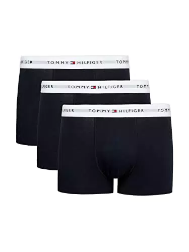 Tommy Hilfiger Homme Boxer Lot de 3 Slip Sous-Vêtement